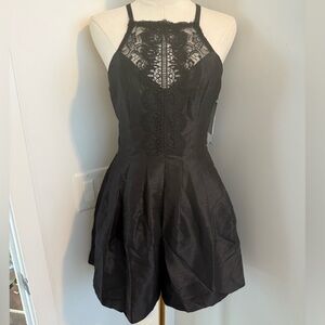New with tags Free People Backless lace romper